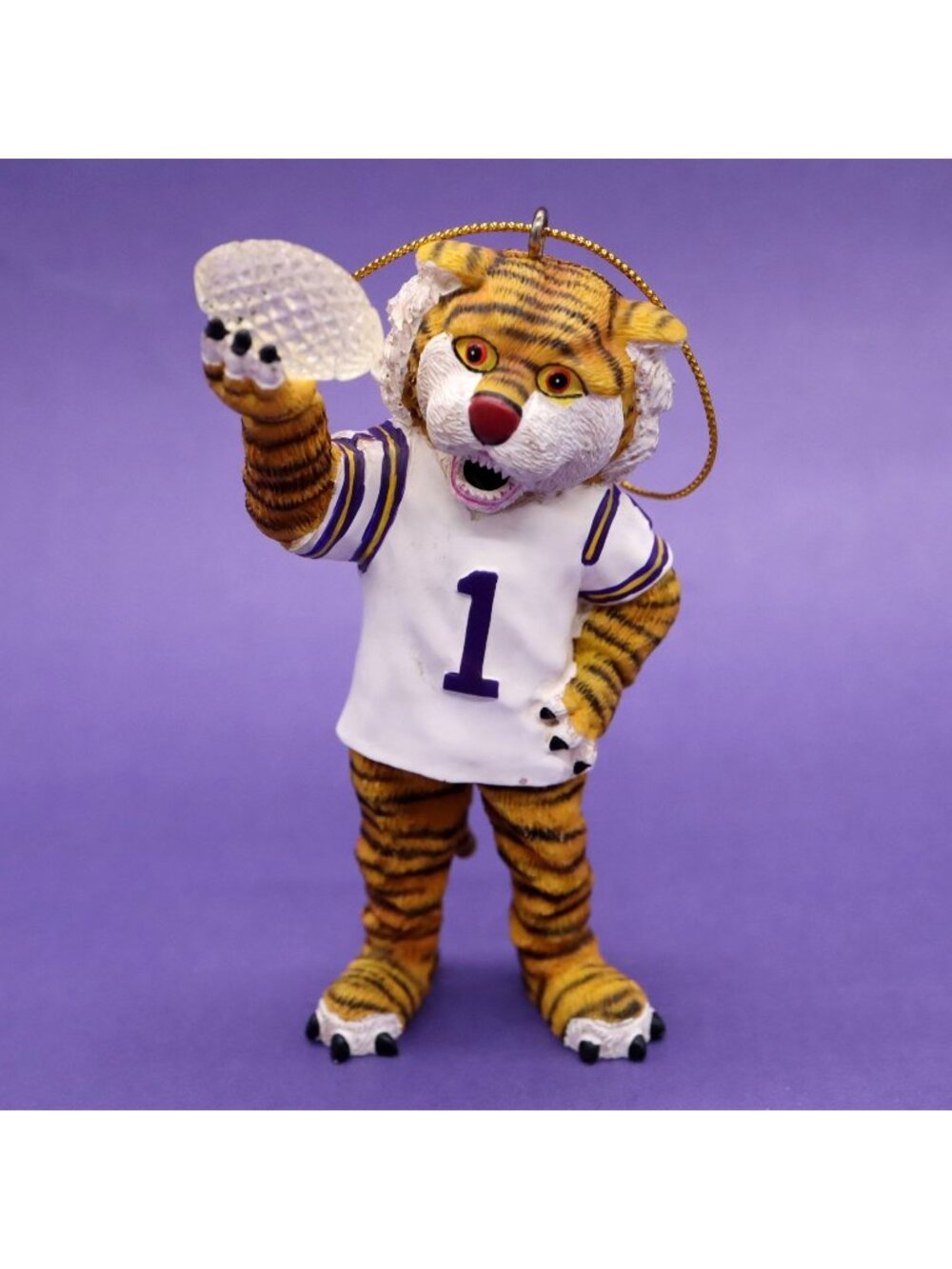 LSU Mike‎ Tiger Ornament 2003 National Championship Memory Company Limited Ed.